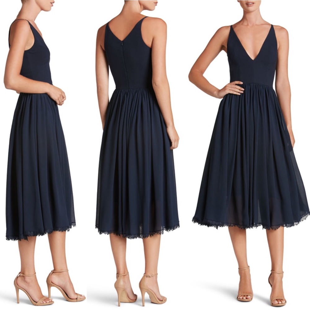 Alicia Mixed Media Midi Dress
DRESS THE POPULATION